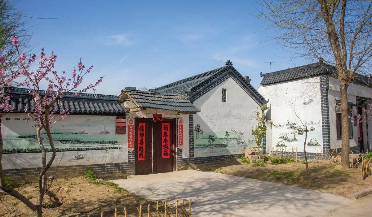 农村宅院大门朝向风水图